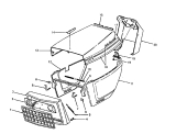 Cub Cadet Ersatzteile Kompakttraktoren 1772 1772  (1989) Armaturenbrett, Motorhaube