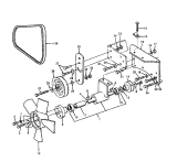 Cub Cadet Ersatzteile Kompakttraktoren 1772 1772  (1989) Kühlerlüfter
