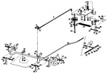 Ersatzteile Gutbrod Rasentraktoren Sprint 800 E Typ: 02840.05  (1988) Pedale