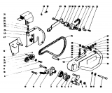 Ersatzteile Gutbrod Motorhacken MB 60-52 Typ: 07514.03  (1988) Fahrantrieb