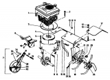 Ersatzteile Gutbrod Motorhacken MB 65-35 Typ: 07516.01  (1988) Hacksterne