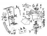 Ersatzteile Gutbrod Motormäher mit Antrieb SB 51 R Typ: 02608.04  (1988) Grundgerät