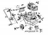 Ersatzteile Gutbrod Motormäher Turbo B Typ: 02893.01  (1988) Grundgerät