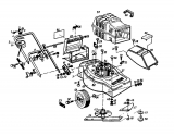 Ersatzteile Gutbrod Elektromäher Turbo E Typ: 02899.01  (1988) Grundgerät
