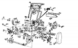 Ersatzteile Golf Motorvertikutierer 140 V 4 Typ: 00054.05  (1989) Grundgerät
