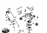 Ersatzteile Golf Elektromäher 132 HE Typ: 02845.04  (1989) Grundgerät