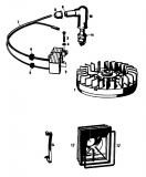 Ersatzteile Gutbrod Motormäher mit Antrieb SB 51 R Typ: 02608.04  (1989) Schwungrad