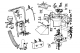 Ersatzteile Gutbrod Motormäher mit Antrieb SB 51 R Typ: 02608.04  (1989) Grundgerät