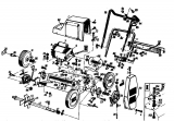 Ersatzteile Gutbrod Motorvertikutierer VS 40 A Typ: 00054.04  (1989) Grundgerät