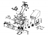 Ersatzteile Gutbrod Elektrovertikutierer VE 32 Typ: 02846.04  (1989) Grundgerät