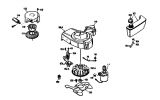 Ersatzteile Gutbrod Motormäher mit Antrieb HB 47 R Typ: 02847.08  (1989) Reversierstarter