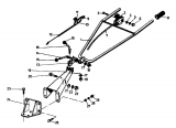 Ersatzteile Gutbrod Motorhacken MB 65-35 Typ: 07516.01  (1989) Holm