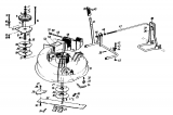 Ersatzteile Gutbrod Rasentraktoren Sprint 800 E Typ: 02840.06  (1989) Mähwerk 66cm
