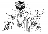 Ersatzteile Gutbrod Motorhacken MB 65-35 Typ: 07516.01  (1989) Grundgerät