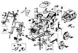 Ersatzteile Gutbrod Motormäher HB 40 L Typ: 02896.02  (1989) Grundgerät