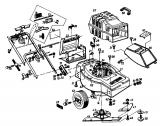 Ersatzteile Gutbrod Elektromäher Turbo E Typ: 02899.01  (1989) Grundgerät