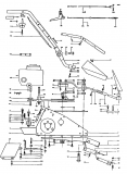 Ersatzteile MTD Balkenmäher Quick 105 I/C Typ: 180-0176  (1990) Holm 