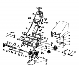 Ersatzteile Golf Elektrovertikutierer 132 VE Typ: 02846.03  (1990) Grundgerät