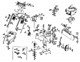 Ersatzteile Gutbrod Motormäher mit Antrieb MS 482 R Typ: 04008.03  (1990) Grundgerät