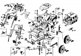 Ersatzteile Gutbrod Motormäher HB 40 L Typ: 02896.02  (1991) Grundgerät