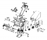 Ersatzteile Gutbrod Elektrovertikutierer VE 32 Typ: 02846.04  (1991) Grundgerät
