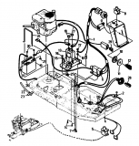 Ersatzteile Gutbrod Rasentraktoren ASB 90-10 Typ: 04015.01  (1991) Elektroteile
