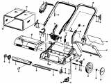 Ersatzteile Golf Elektrovertikutierer 128 VE Typ: 02805.01  (1991) Grundgerät