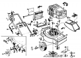Ersatzteile Verts Loisirs Elektromäher Loisirs 46 E Typ: 02881.09  (1991) Grundgerät