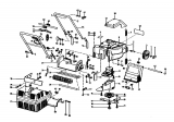 Ersatzteile Gutbrod Elektromäher HE 40 RR Typ: 02808.01  (1991) Grundgerät