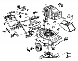 Ersatzteile Gutbrod Elektromäher Turbo E Typ: 02899.03  (1992) Grundgerät