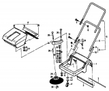 Ersatzteile Gutbrod Handkehrmaschinen B 55 Typ: 02067.04  (1992) Grundgerät