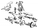 Ersatzteile Gutbrod Motormäher mit Antrieb MS 482 PR Typ: 04016.03  (1992) Getriebe