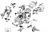 Ersatzteile Gutbrod Elektromäher MHE 400 Typ: 04019.01  (1992) Grundgerät