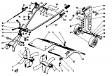 Ersatzteile Gutbrod Motorhacken MB 60-52 Typ: 07514.03  (1993) Hacksterne, Holm