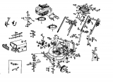 Ersatzteile Gutbrod Motormäher MH 454 Typ: 04022.01  (1993) Grundgerät