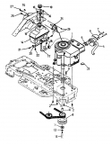 Ersatzteile Gutbrod Rasentraktoren RSB 100-12 Typ: 04015.02  (1993) Motorkeilriemenscheibe
