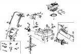 Ersatzteile Gutbrod Motormäher MS 484 P Typ: 04016.02  (1993) Grundgerät