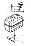 Ersatzteile Gutbrod Balkenmäher BM 107 Typ: 07517.03  (1994) Tank