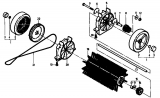 Ersatzteile Gutbrod Handkehrmaschinen B 55 Typ: 02067.04  (1994) Kehrwalze