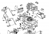 Ersatzteile Fair Line Elektromäher E 450 Typ: 02824.02  (1994) Grundgerät