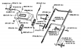 Ersatzteile Gutbrod Motormäher HB 48 L Typ: 02814.01  (1994) Holm