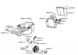 Ersatzteile Gutbrod Elektromäher HE 48 Typ: 02817.04  (1995) Grundgerät