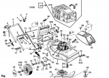 Ersatzteile Golf Elektromäher Golf HEL Typ: 02824.04  (1995) Grundgerät