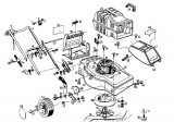 Ersatzteile Euro Tool Elektromäher 450 Typ: 04044.02  (1995) Grundgerät