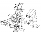 Ersatzteile Diana Elektrovertikutierer 132 VE Typ: 02801.06  (1995) Grundgerät