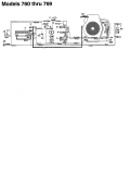 Ersatzteile MTD Rasentraktor 125/40 Typ: 134-765N678  (1994) Schaltplan 