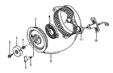 Ersatzteile Gutbrod Motorhacken MK 90-50 Typ: 07520.02  (1996) Reversierstarter