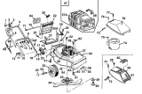 Ersatzteile Golf Elektromäher Golf E Typ: 02881.06  (1996) Grundgerät