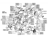 Ersatzteile Gutbrod Motorhacken MB 62-52 Typ: 07518.06  (1996) Grundgerät