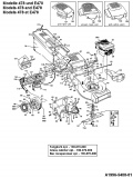 Ersatzteile Gutbrod Motormäher mit Antrieb HB 53 RL Typ: 126-648L604  (1996) Grundgerät